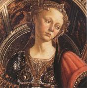 Sandro Botticelli Fortitude Spain oil painting artist